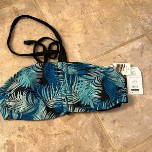 Neck tie bikini top